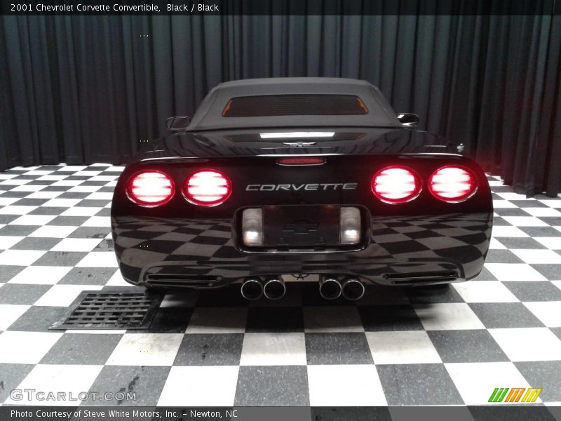 Black / Black 2001 Chevrolet Corvette Convertible