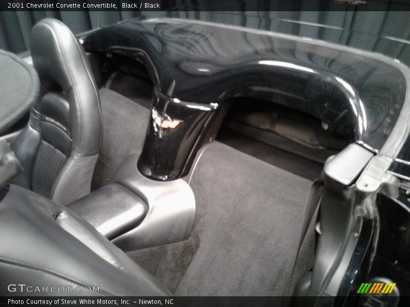 Black / Black 2001 Chevrolet Corvette Convertible