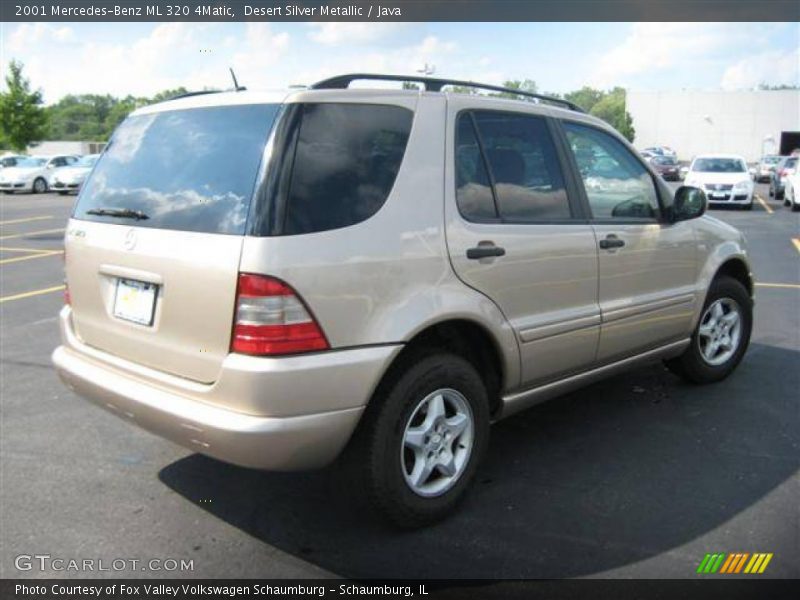 Desert Silver Metallic / Java 2001 Mercedes-Benz ML 320 4Matic