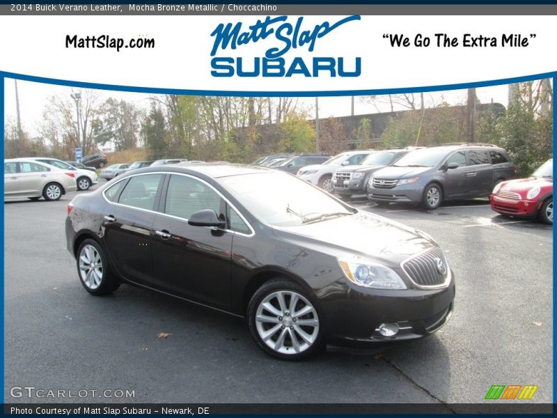 Mocha Bronze Metallic / Choccachino 2014 Buick Verano Leather