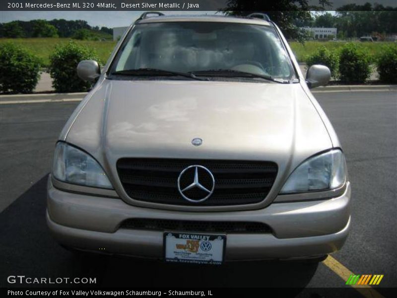 Desert Silver Metallic / Java 2001 Mercedes-Benz ML 320 4Matic