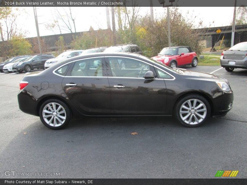 Mocha Bronze Metallic / Choccachino 2014 Buick Verano Leather