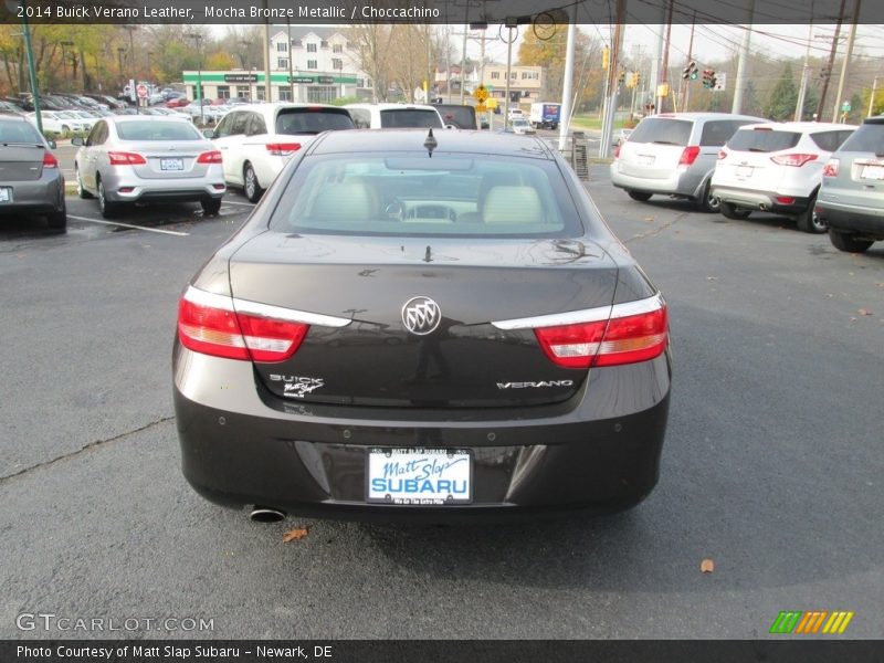 Mocha Bronze Metallic / Choccachino 2014 Buick Verano Leather
