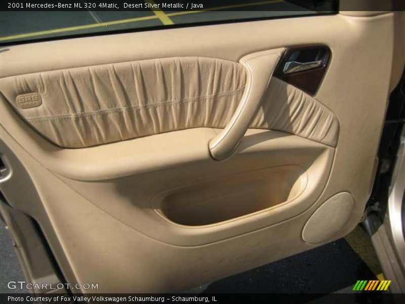 Desert Silver Metallic / Java 2001 Mercedes-Benz ML 320 4Matic