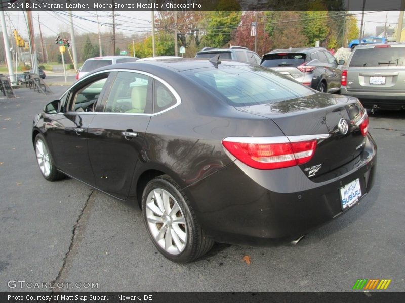 Mocha Bronze Metallic / Choccachino 2014 Buick Verano Leather