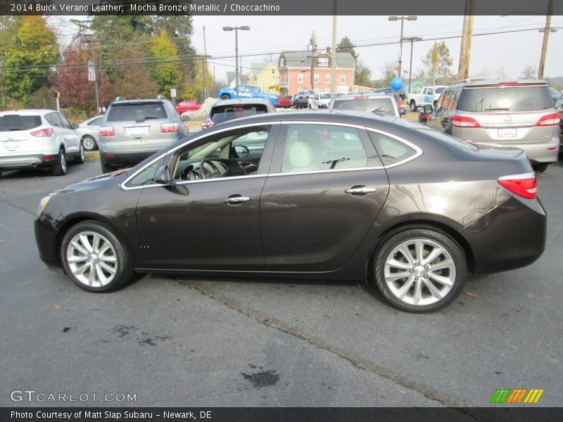 Mocha Bronze Metallic / Choccachino 2014 Buick Verano Leather