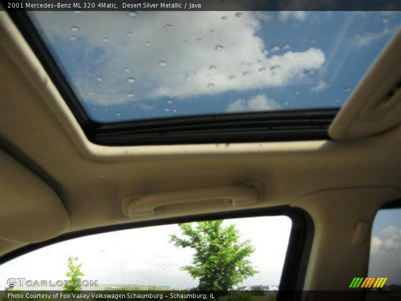 Desert Silver Metallic / Java 2001 Mercedes-Benz ML 320 4Matic