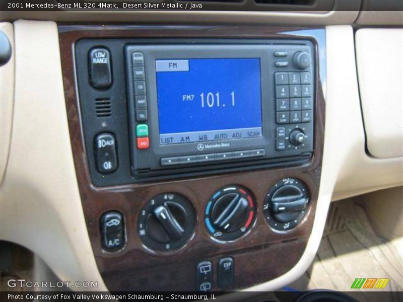 Desert Silver Metallic / Java 2001 Mercedes-Benz ML 320 4Matic