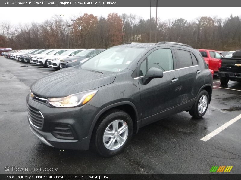 Nightfall Gray Metallic / Jet Black 2019 Chevrolet Trax LT AWD