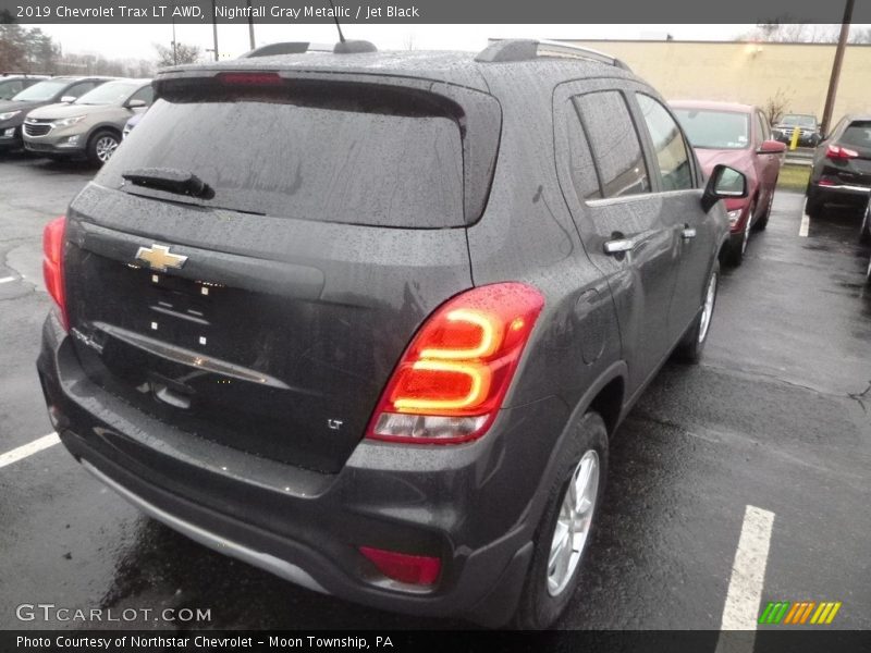 Nightfall Gray Metallic / Jet Black 2019 Chevrolet Trax LT AWD
