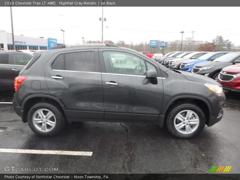 Nightfall Gray Metallic / Jet Black 2019 Chevrolet Trax LT AWD