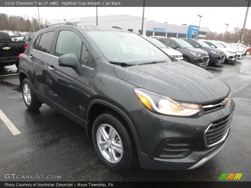 Nightfall Gray Metallic / Jet Black 2019 Chevrolet Trax LT AWD