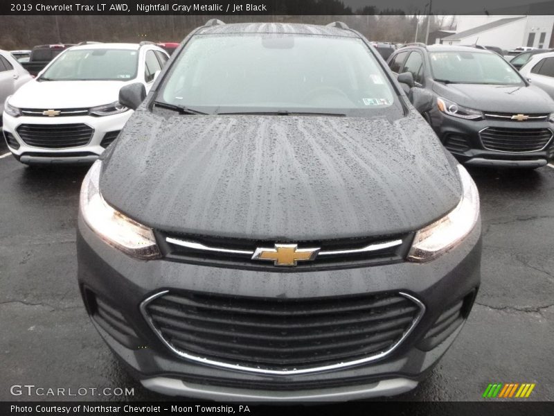 Nightfall Gray Metallic / Jet Black 2019 Chevrolet Trax LT AWD