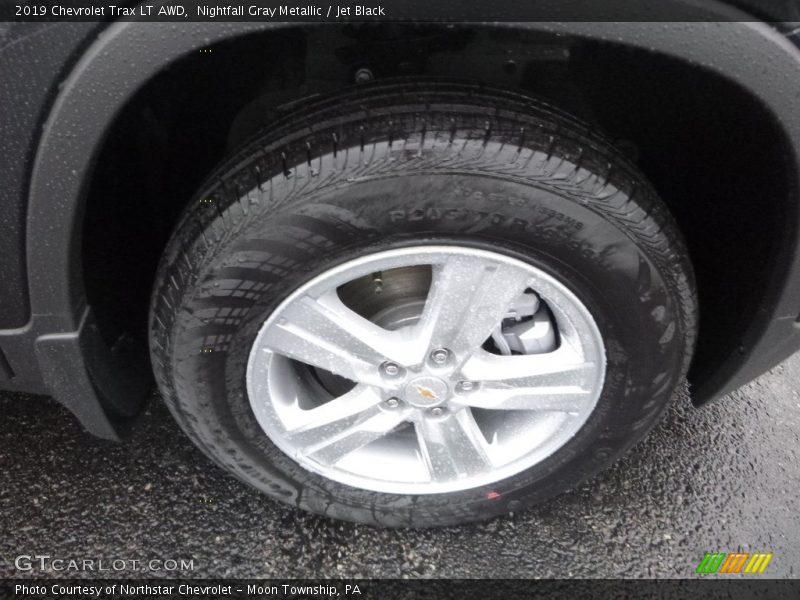 Nightfall Gray Metallic / Jet Black 2019 Chevrolet Trax LT AWD