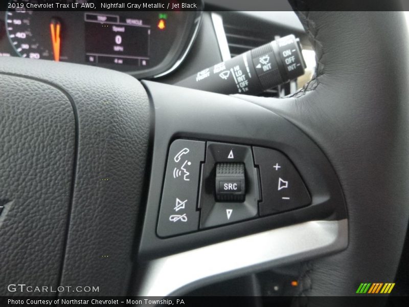 Nightfall Gray Metallic / Jet Black 2019 Chevrolet Trax LT AWD