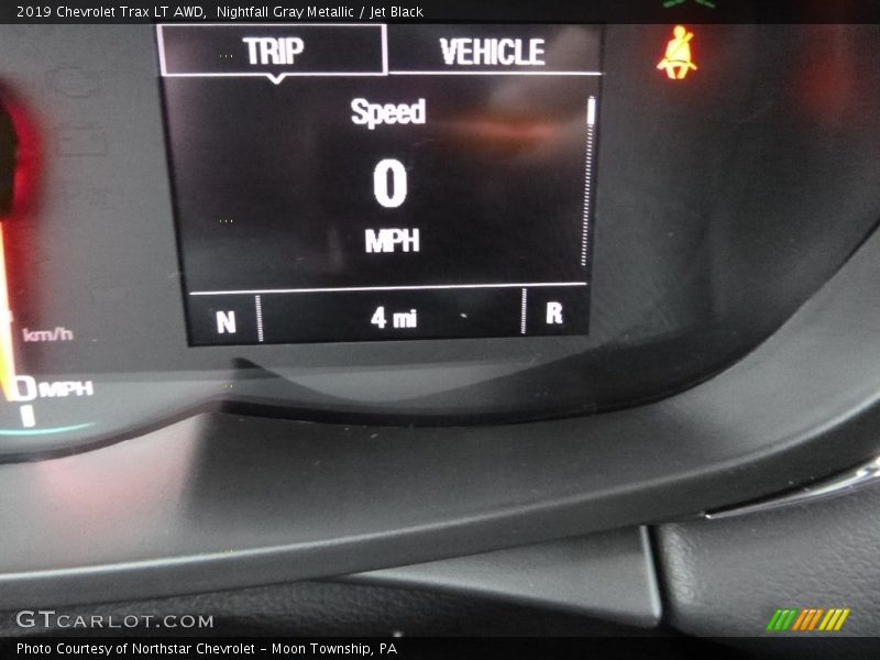 Nightfall Gray Metallic / Jet Black 2019 Chevrolet Trax LT AWD