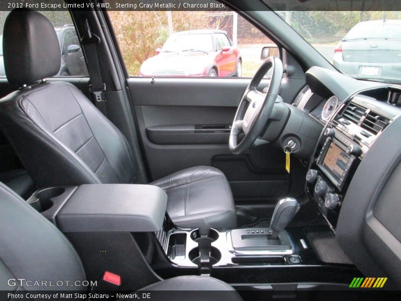 Sterling Gray Metallic / Charcoal Black 2012 Ford Escape Limited V6 4WD
