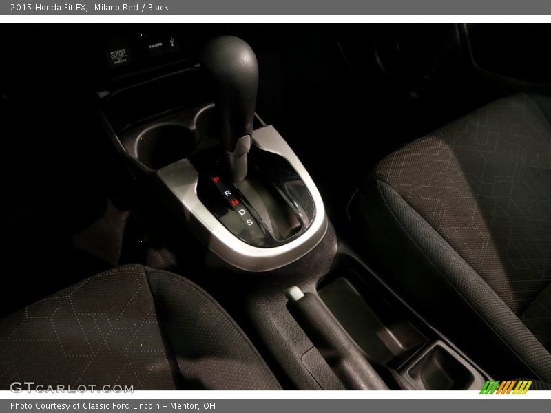 Milano Red / Black 2015 Honda Fit EX