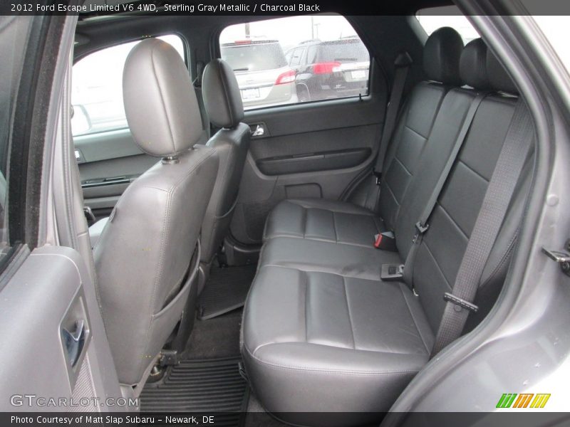 Sterling Gray Metallic / Charcoal Black 2012 Ford Escape Limited V6 4WD