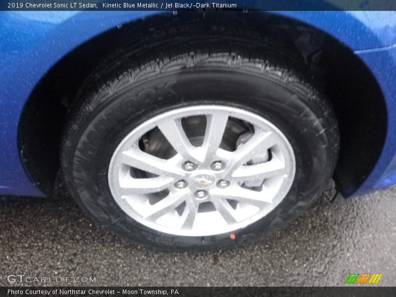 Kinetic Blue Metallic / Jet Black/­Dark Titanium 2019 Chevrolet Sonic LT Sedan