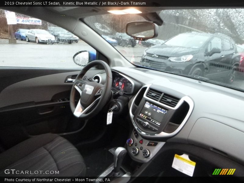 Kinetic Blue Metallic / Jet Black/­Dark Titanium 2019 Chevrolet Sonic LT Sedan