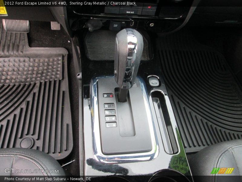 Sterling Gray Metallic / Charcoal Black 2012 Ford Escape Limited V6 4WD