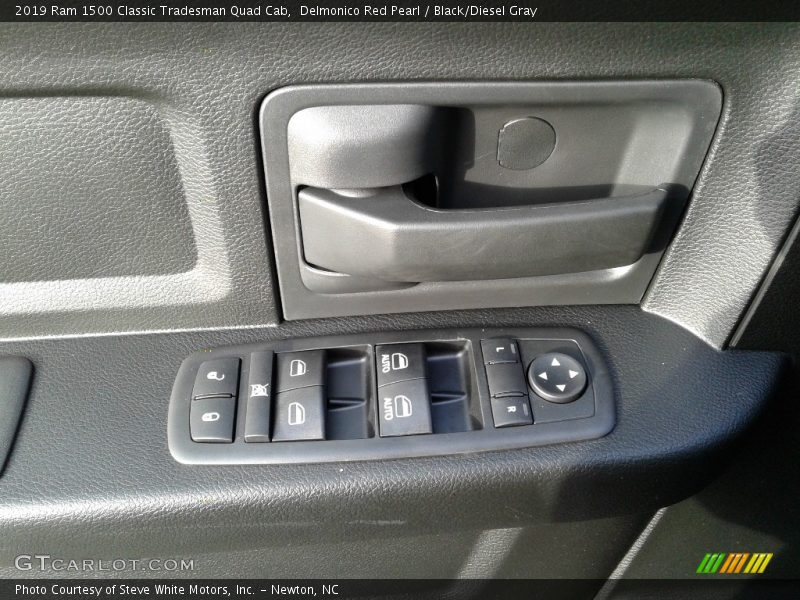 Delmonico Red Pearl / Black/Diesel Gray 2019 Ram 1500 Classic Tradesman Quad Cab