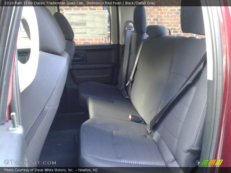 Delmonico Red Pearl / Black/Diesel Gray 2019 Ram 1500 Classic Tradesman Quad Cab
