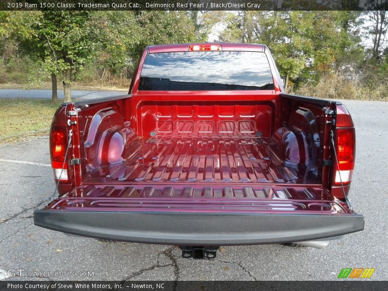 Delmonico Red Pearl / Black/Diesel Gray 2019 Ram 1500 Classic Tradesman Quad Cab