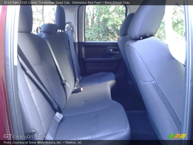 Delmonico Red Pearl / Black/Diesel Gray 2019 Ram 1500 Classic Tradesman Quad Cab