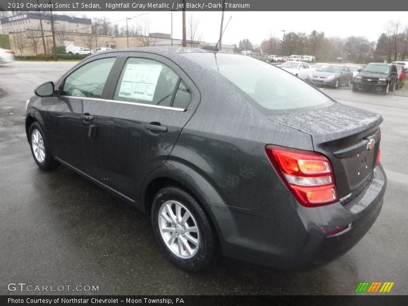 Nightfall Gray Metallic / Jet Black/­Dark Titanium 2019 Chevrolet Sonic LT Sedan