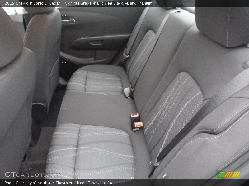 Nightfall Gray Metallic / Jet Black/­Dark Titanium 2019 Chevrolet Sonic LT Sedan
