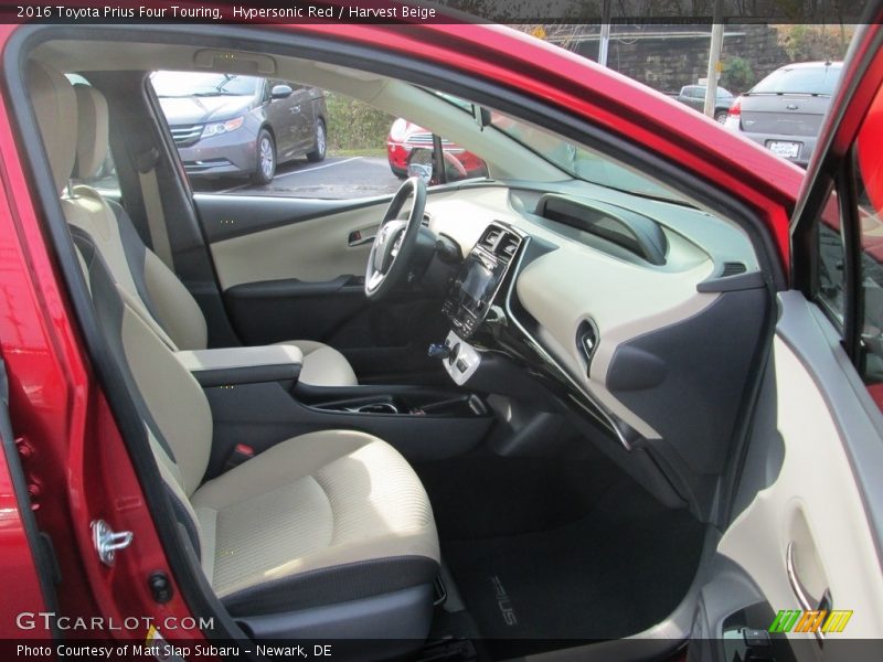 Hypersonic Red / Harvest Beige 2016 Toyota Prius Four Touring