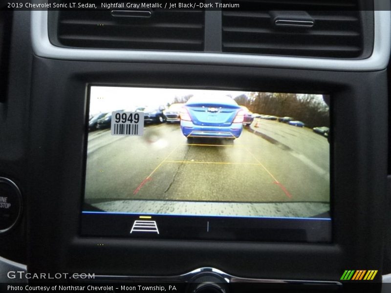 Nightfall Gray Metallic / Jet Black/­Dark Titanium 2019 Chevrolet Sonic LT Sedan