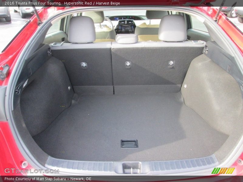 Hypersonic Red / Harvest Beige 2016 Toyota Prius Four Touring