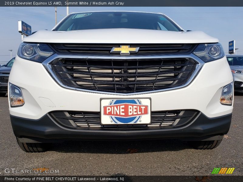 Summit White / Medium Ash Gray 2019 Chevrolet Equinox LS AWD