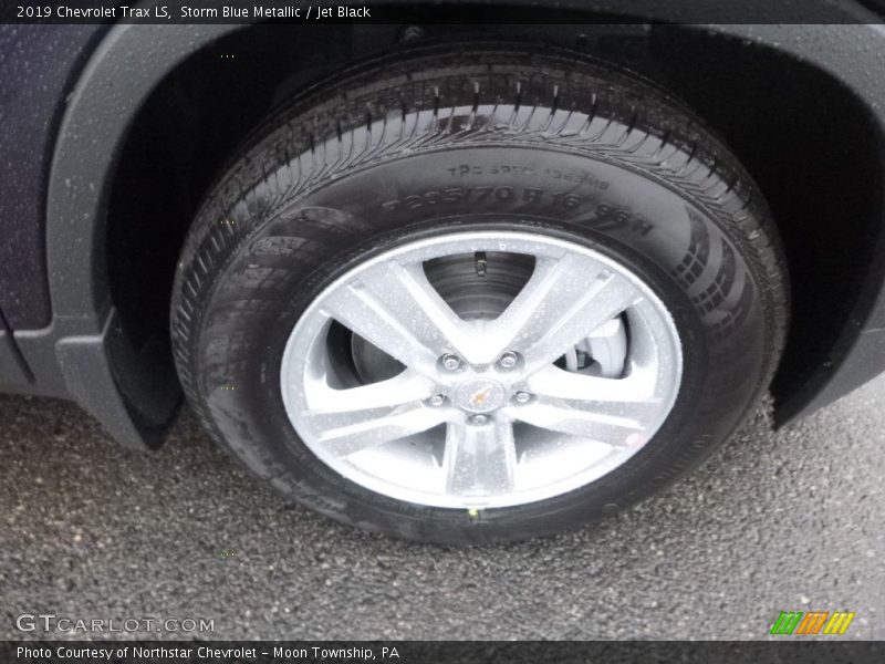 Storm Blue Metallic / Jet Black 2019 Chevrolet Trax LS