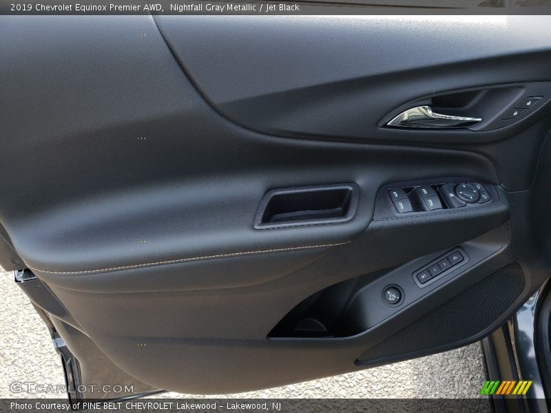 Nightfall Gray Metallic / Jet Black 2019 Chevrolet Equinox Premier AWD