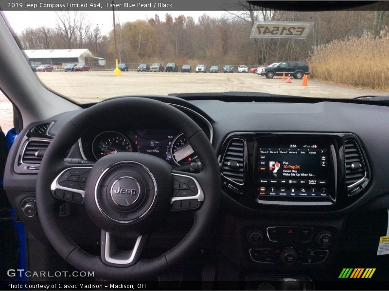 Dashboard of 2019 Compass Limited 4x4