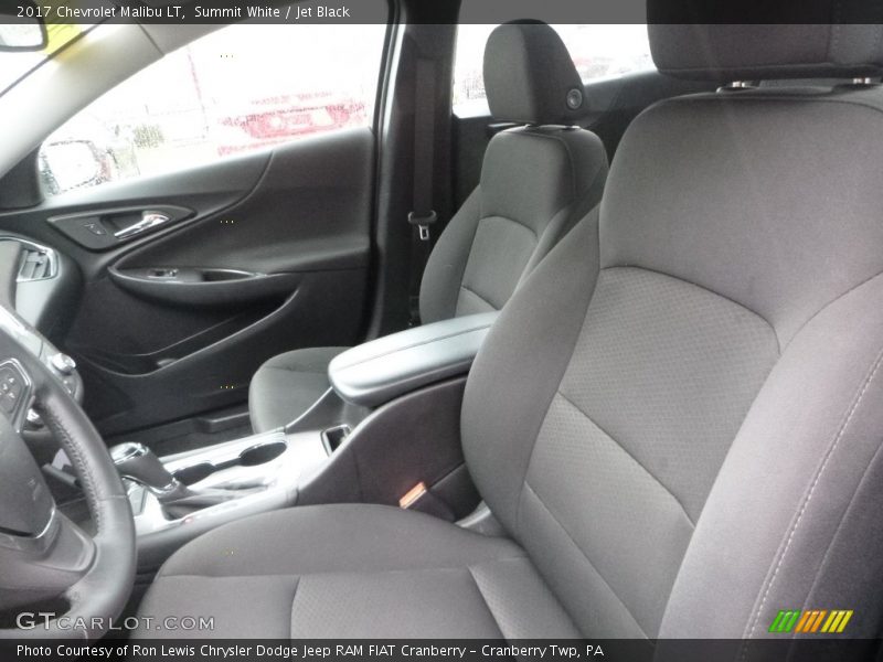 Summit White / Jet Black 2017 Chevrolet Malibu LT