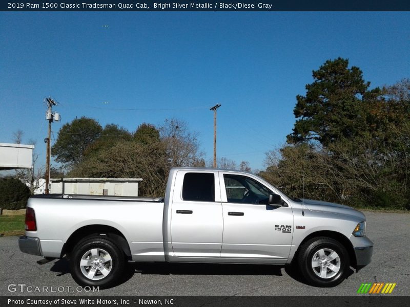  2019 1500 Classic Tradesman Quad Cab Bright Silver Metallic