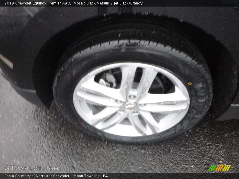 Mosaic Black Metallic / Jet Black/Brandy 2019 Chevrolet Equinox Premier AWD