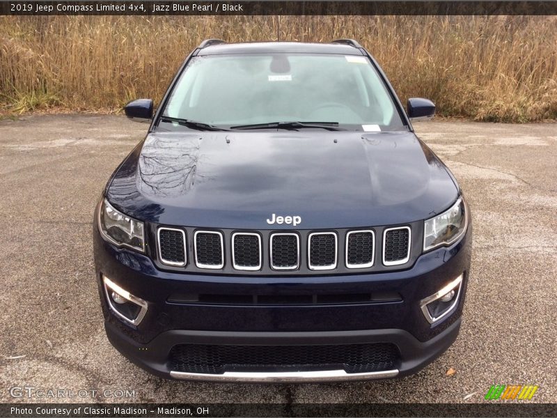 Jazz Blue Pearl / Black 2019 Jeep Compass Limited 4x4