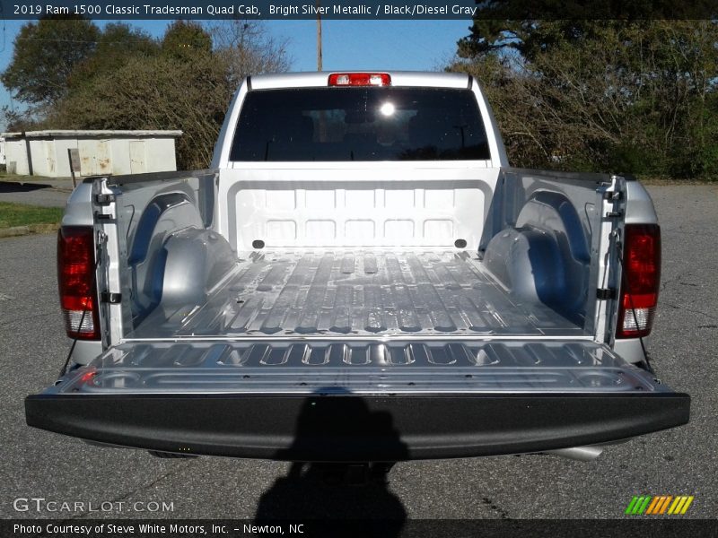 Bright Silver Metallic / Black/Diesel Gray 2019 Ram 1500 Classic Tradesman Quad Cab