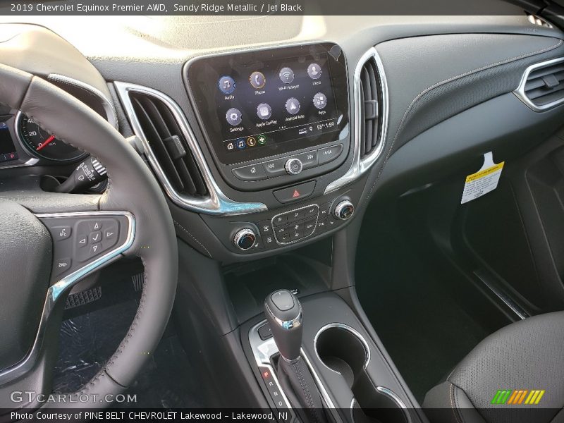 Sandy Ridge Metallic / Jet Black 2019 Chevrolet Equinox Premier AWD