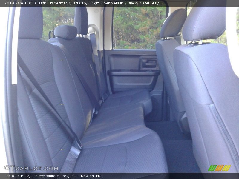 Bright Silver Metallic / Black/Diesel Gray 2019 Ram 1500 Classic Tradesman Quad Cab