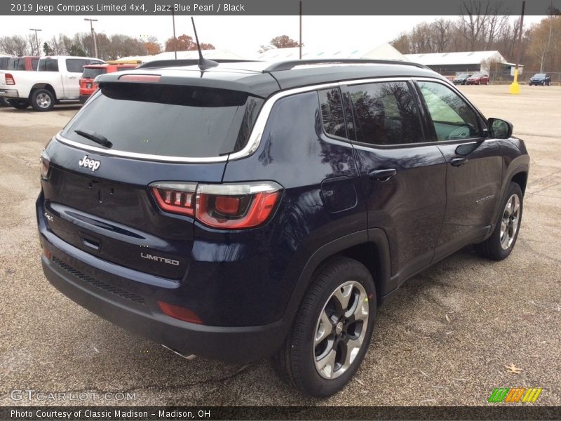 Jazz Blue Pearl / Black 2019 Jeep Compass Limited 4x4