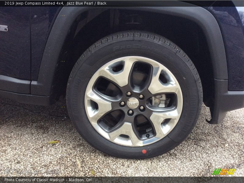 Jazz Blue Pearl / Black 2019 Jeep Compass Limited 4x4