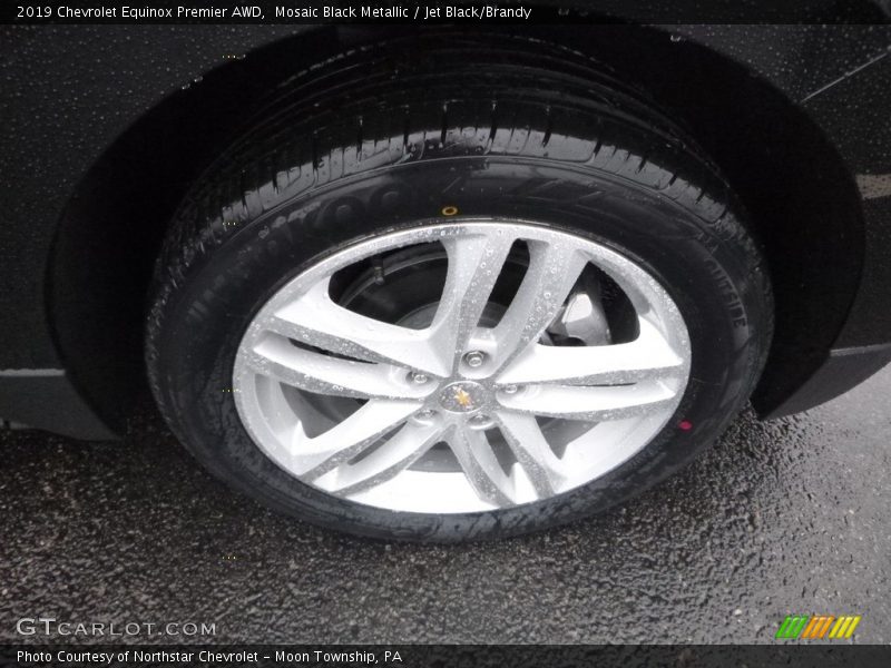 Mosaic Black Metallic / Jet Black/Brandy 2019 Chevrolet Equinox Premier AWD