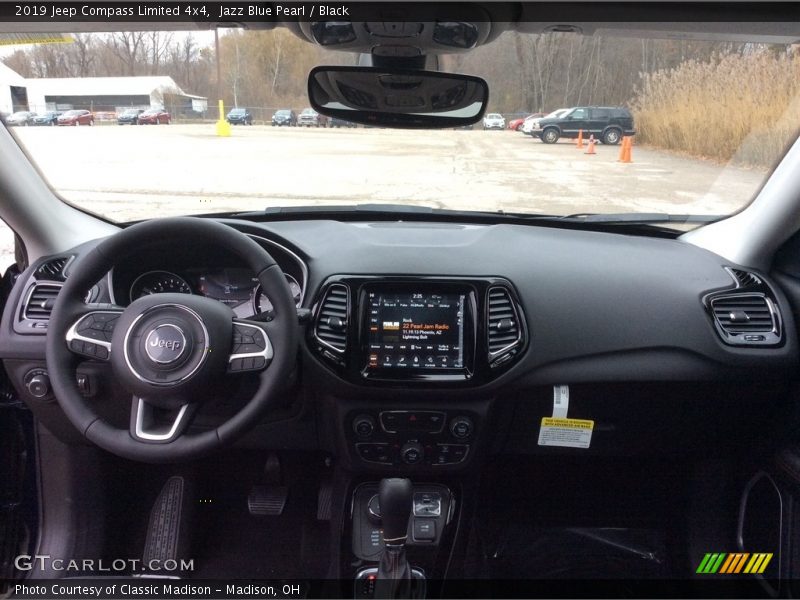 Dashboard of 2019 Compass Limited 4x4